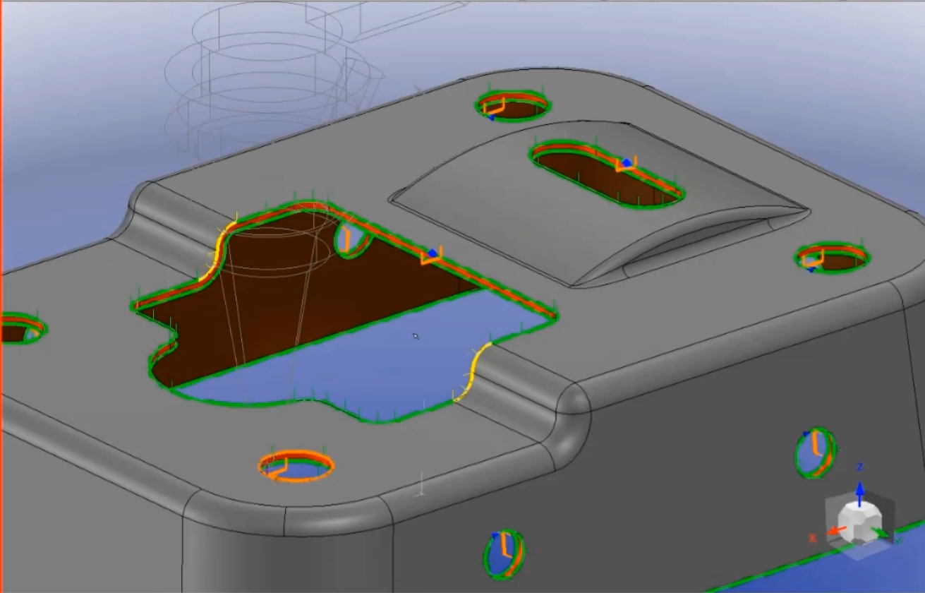 3D CAD Import & Automatic Geometry Analysis