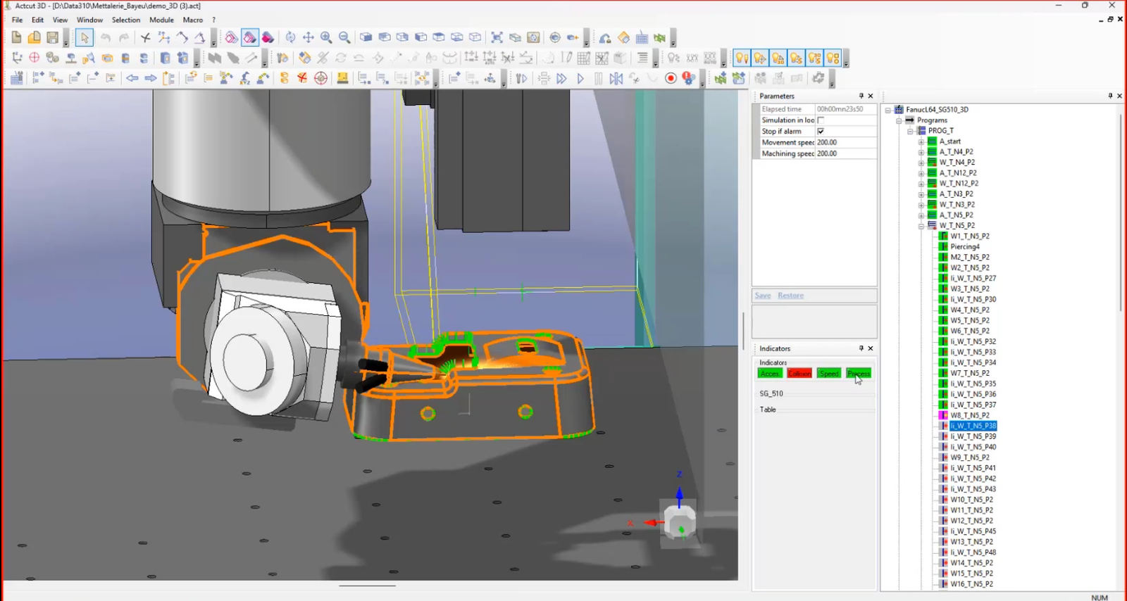 Automatic Toolpaths & Collision-Free Trajectories