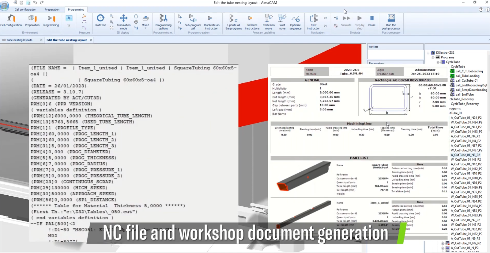 Realistic Machine Simulation & NC Programming