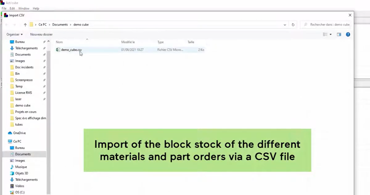 CSV-Based Parts & Stock Import