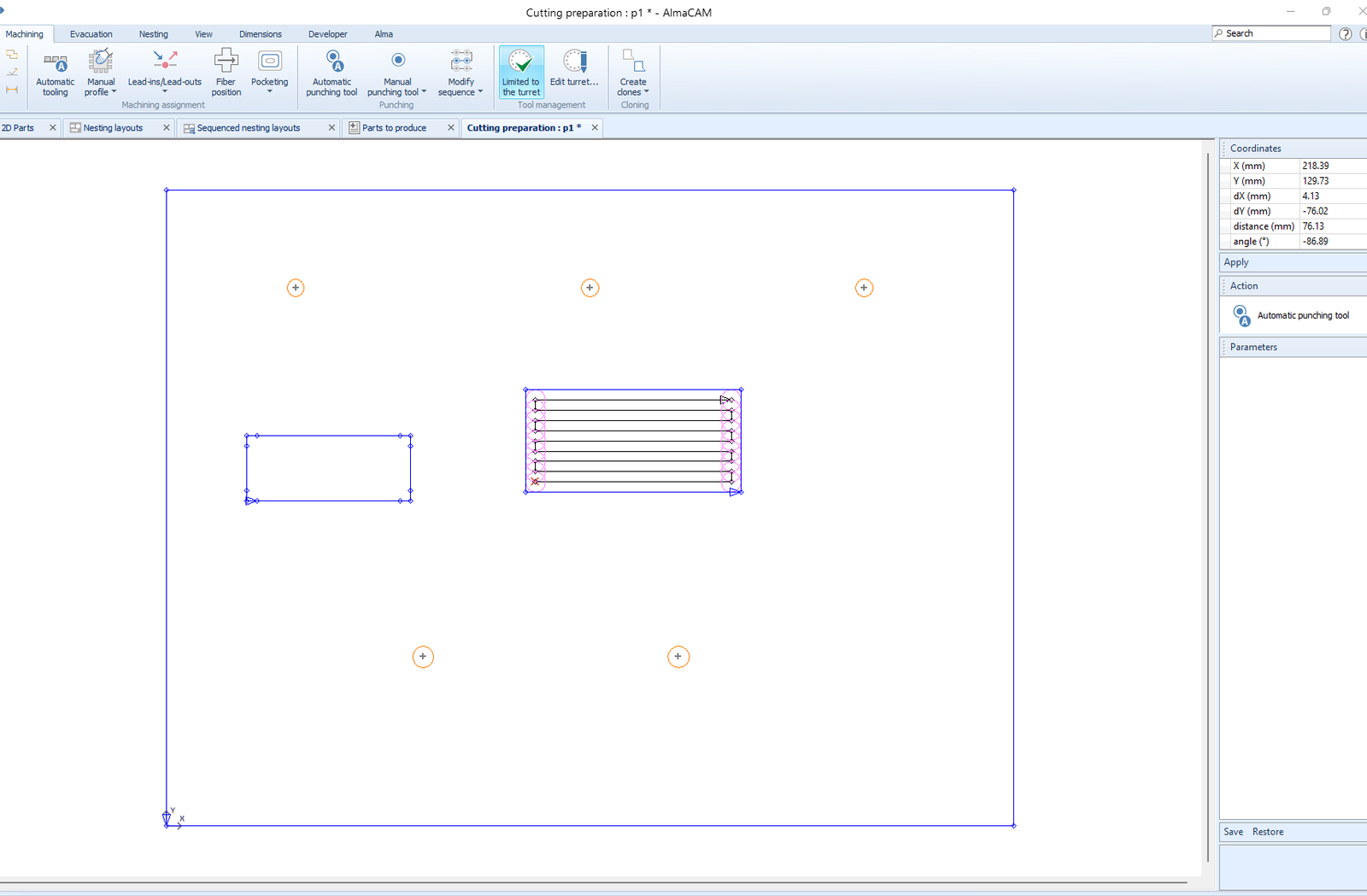Automatic Machining Assignment