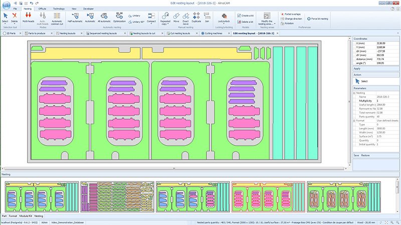 High-Performance Nesting & Sequence Optimization
