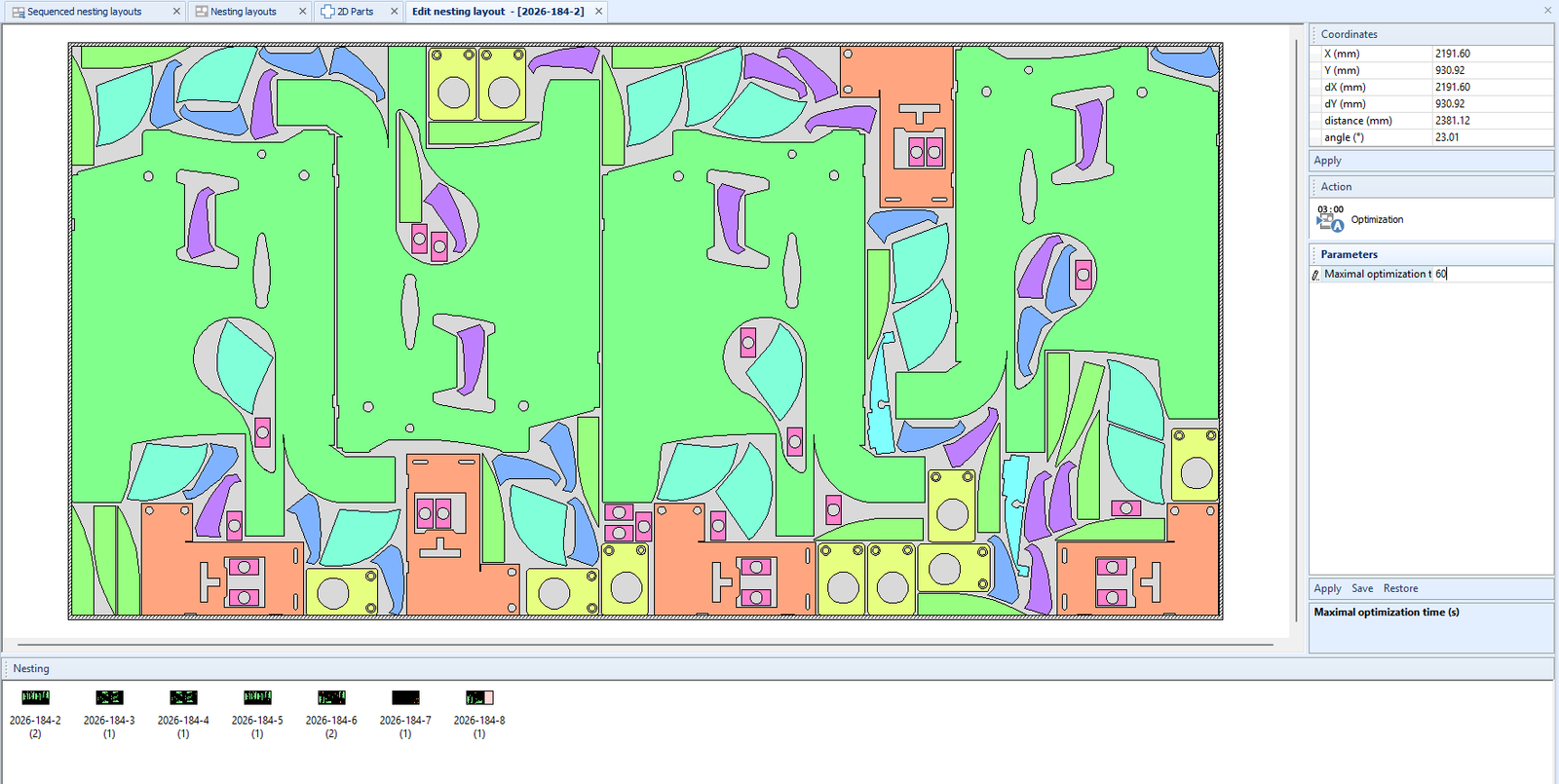 Advanced Nesting & Material Optimization