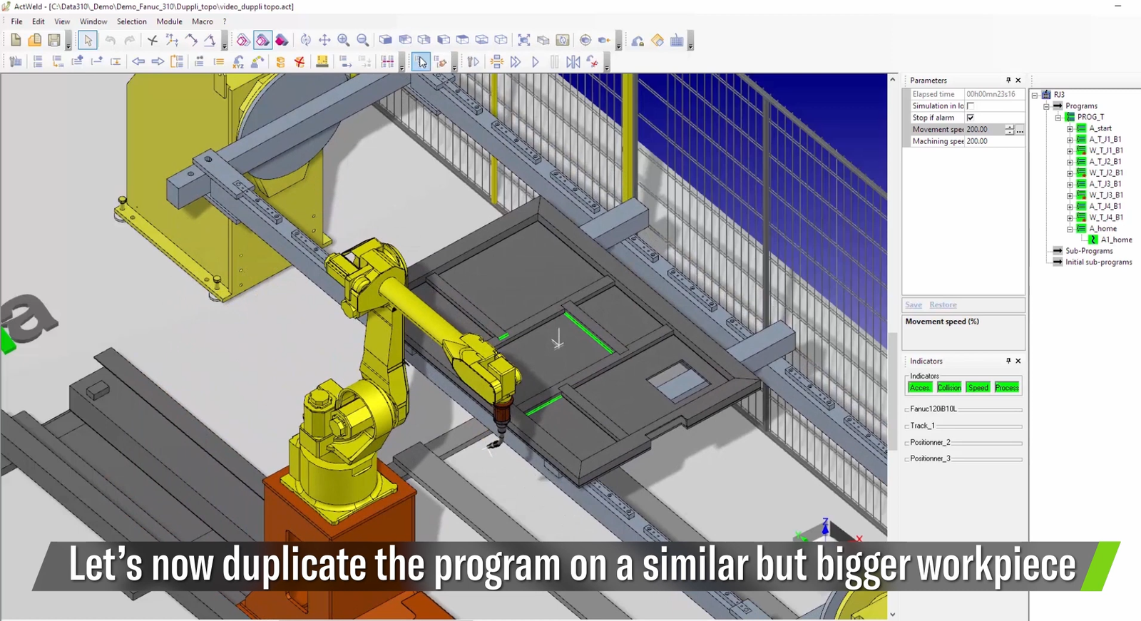 Program Transfer & Automatic Recalibration